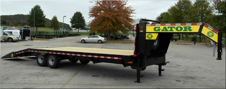Gooseneck flat bed trailer for sale14k  Weakley County, Tennessee